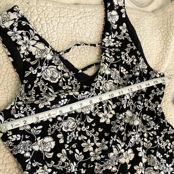 Torrid Black and White Floral Dress - Picture 5 of 7
